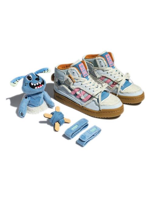 Adidas Blue Melting Sadness X Forum Exhibit Mid 'Karoro' for men