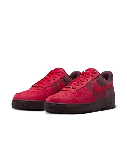 Nike Red Air Force 1 Low 'Layers Of Love' for men