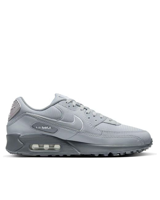 Nike Gray Air Max 90 'Wolf' for men