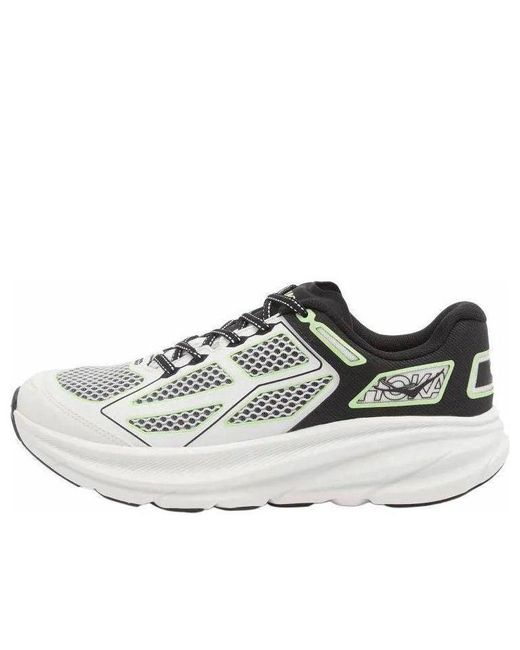 Hoka One One White Clifton One9 for men