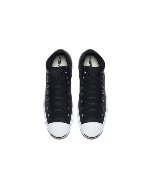 Converse Blue Jack Purcell Leather Mid Top -001 for men