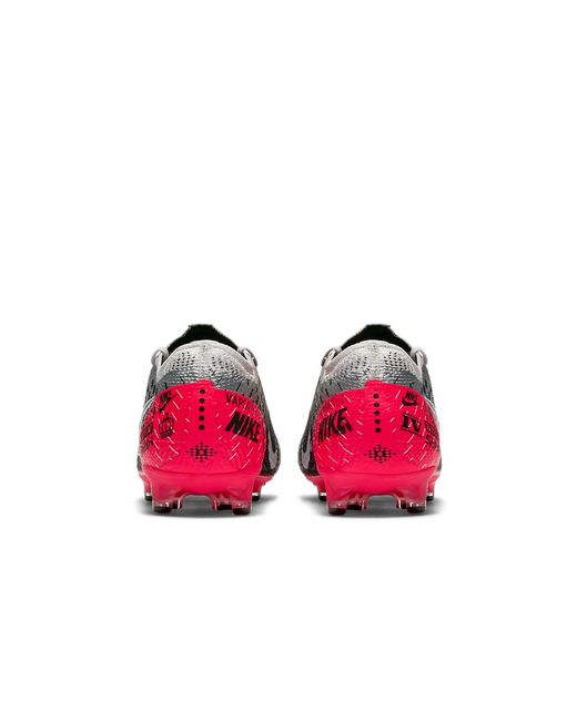 Nike Red Neymar Jr. X Mercurial Vapor 13 Elite Ag Pro 'Speed Freak' for men