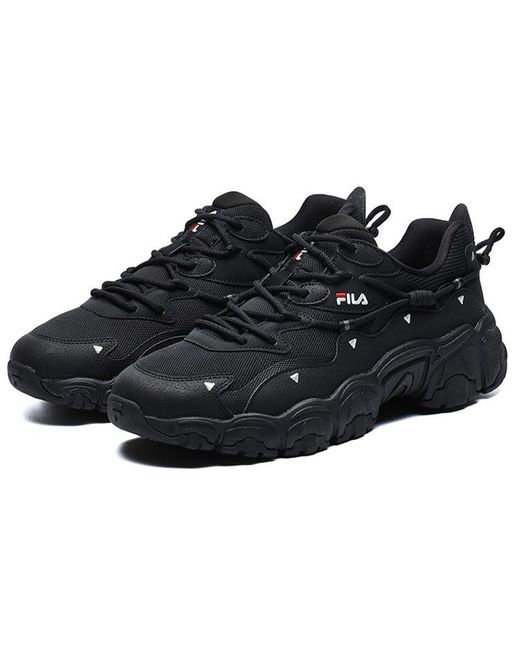 Fila Black (Wmns) Heritage-Fht Low-Top Sport Shoes