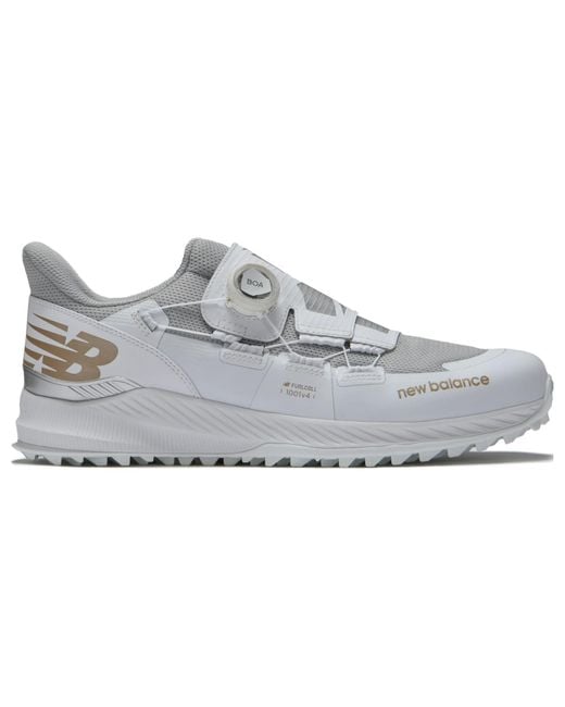 New Balance Gray Fuelcell 1001 Golf Shoes for men