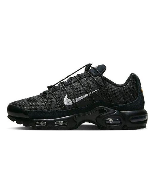 Nike Black Air Max Plus Utility Shoes for men
