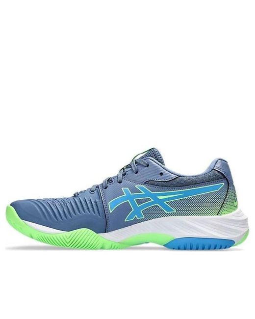 Asics Blue Netburner Ballistic Ff 3 'Denim Lime' for men