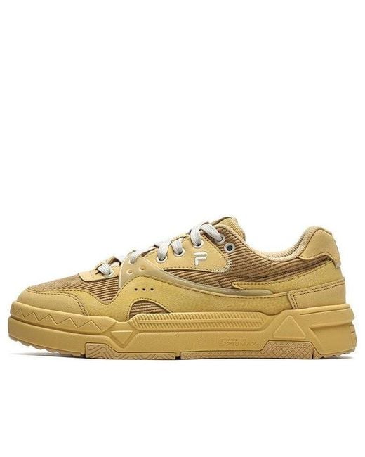 Fila Yellow (Wmns) Bank Skate Shoes