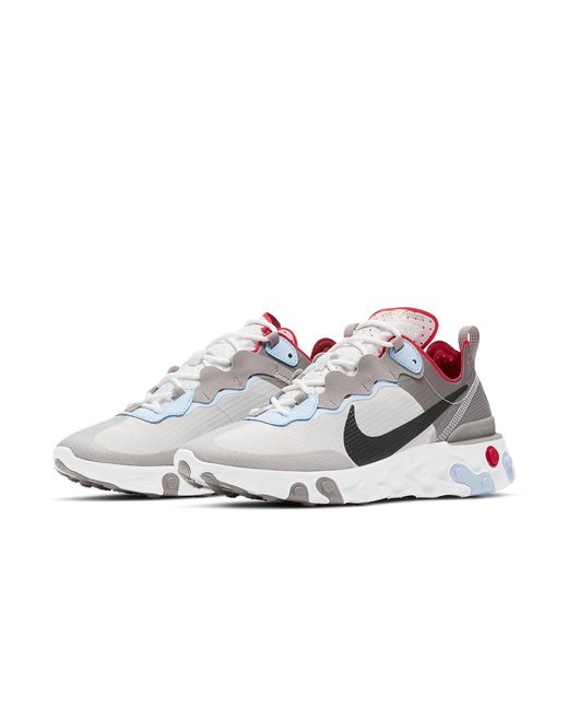 Nike White React Element 55 'Enigma Stone Celestine' for men