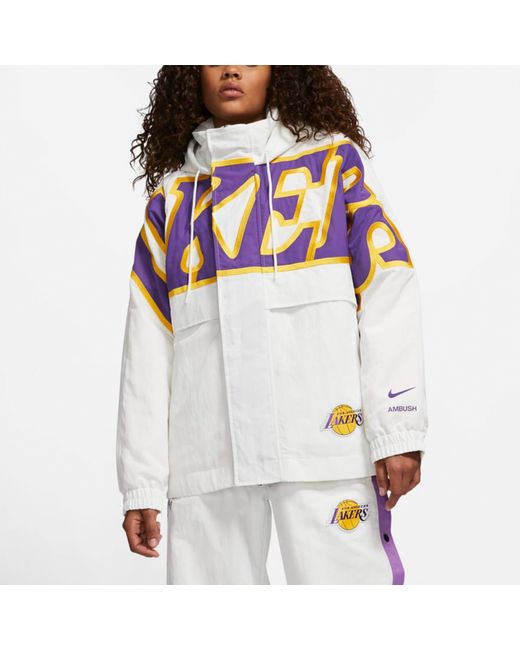 Nike Gray (Wmns) X Ambush Nba Lakers Jacket 'Summit'