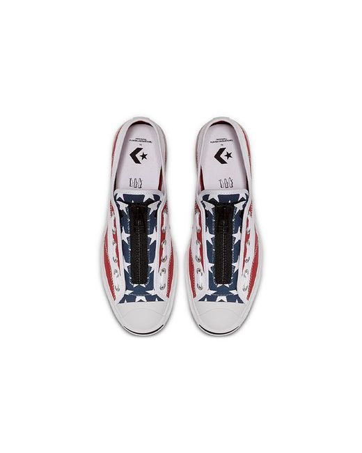 Converse Red Thesoloist X Jack Purcell Zip Ox 'Americana' for men