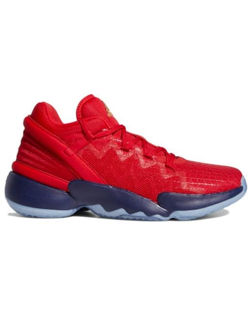 Adidas Red Marvel X D.O.N. Issue #2 Gca 'Scarlet Team' for men