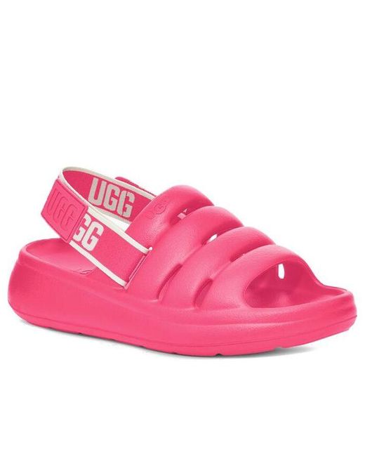 Ugg Pink (Wmns) Sport Yeah Slide 'Taffy'