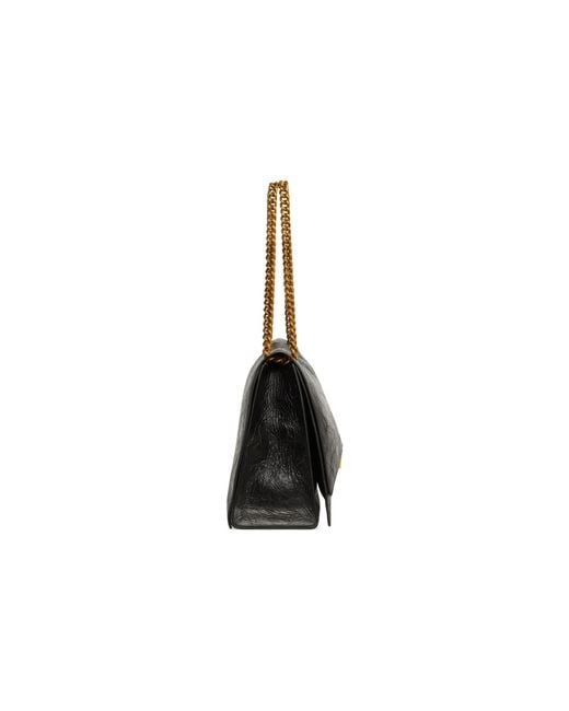 Balenciaga Black (Wmns) Crush Large Chain Bag