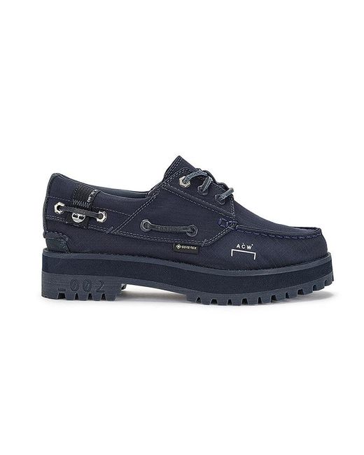 Timberland Blue X A Cold Wallwaterproof Authentic 3 Eye Boat Shoe