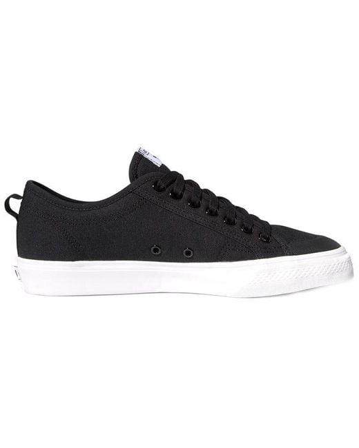 Adidas Black Nizza Trefoil Shoes for men