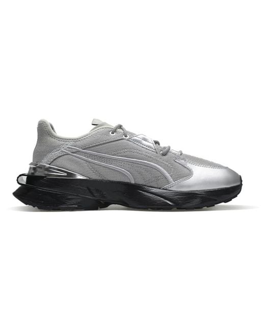 PUMA Gray Pwrframe X Staffonly Metal Fuzz 'Metallic' for men