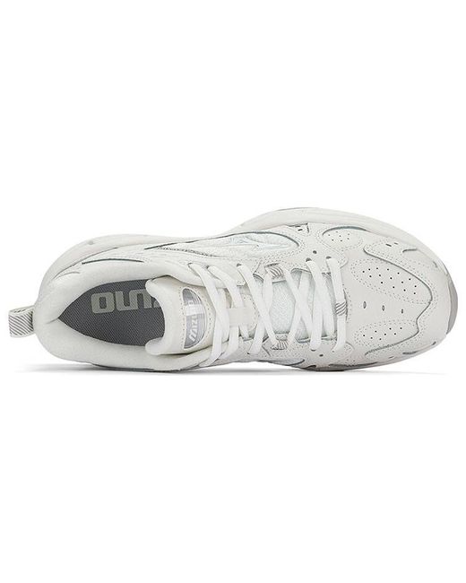 Mizuno White Casual Dad Shoes for men
