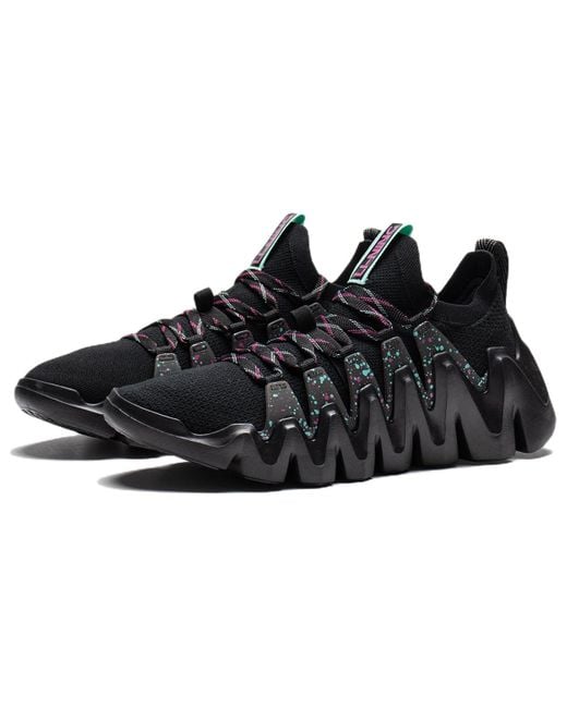 Li-ning Black Crazy Run Flex Galaxy' for men