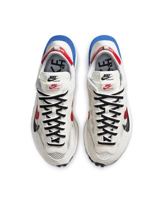Nike Blue X Sacai Vaporwaffle 'Sail' for men