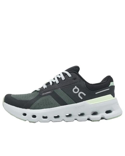 On Shoes Blue (Wmns) Cloudrunner 2 Wide 'Shadow Lima'