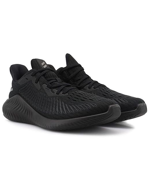 Adidas Black Alphabounce Plus 'Core' for men