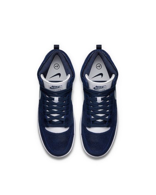 Nike Blue Fragment Design X Goodenough X Lab Court Force Sneakers for men