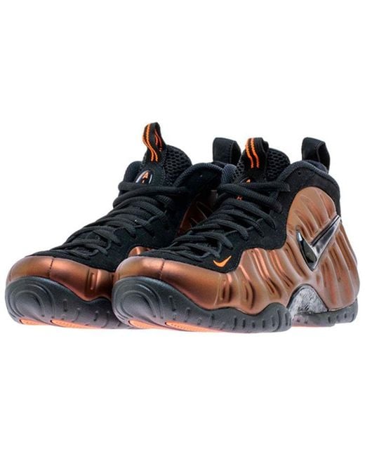 Nike Brown Air Foamposite Pro 'Hyper Crimson' for men