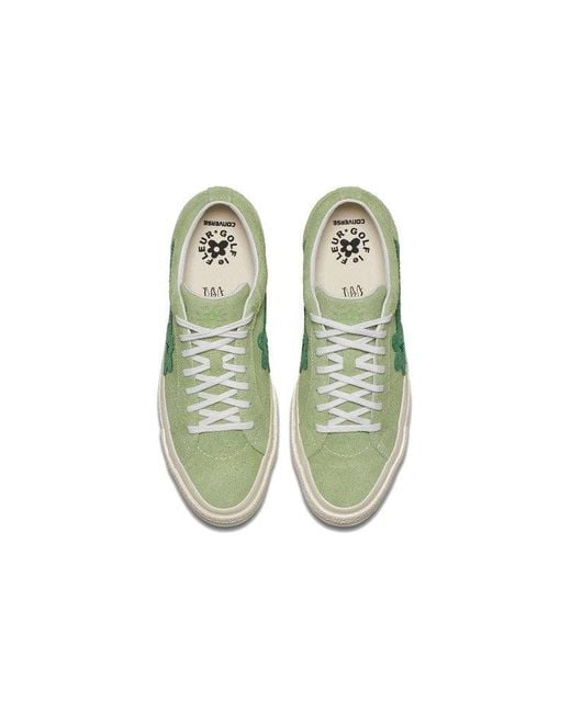 Converse Green Golf Le Fleur X One Star Ox 'Jade Lime' for men