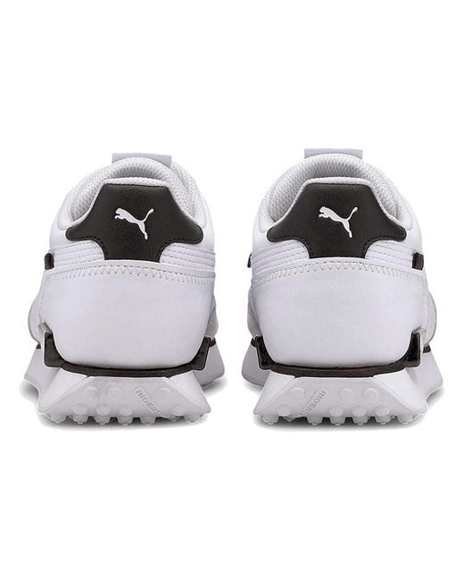 PUMA White Future Rider Contrast for men
