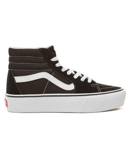 Vans Black Sk8-Hi Platform 2 for men