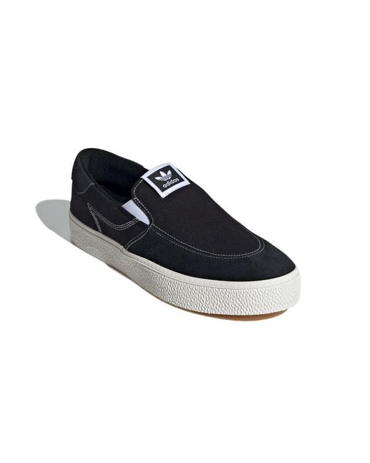 Adidas Black Stan Smith Cs Slip-On for men
