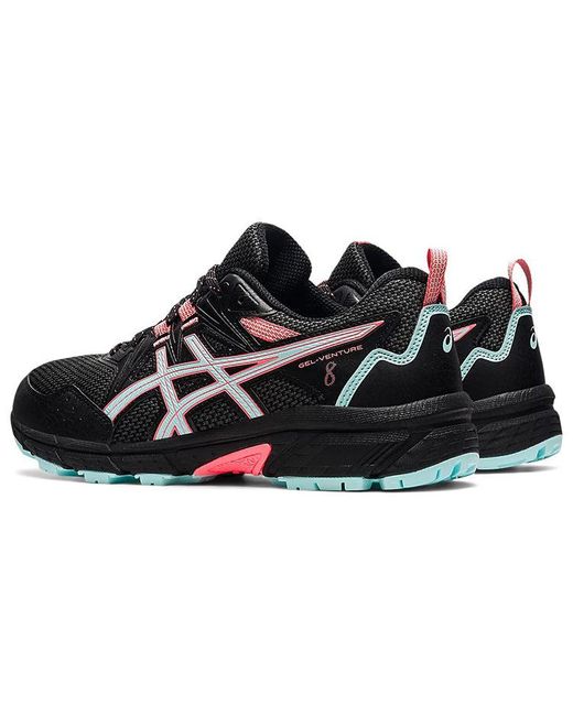 Asics Black (Wmns) Gel-Venture 8 Wide Clear'