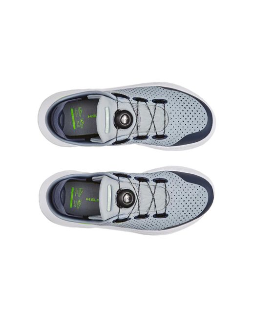 Under Armour Blue Slipspeed 'Harbor Lime' for men