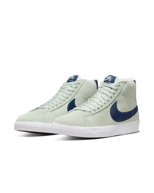 Nike Blue Zoom Blazer Mid Sb 'Barely' for men