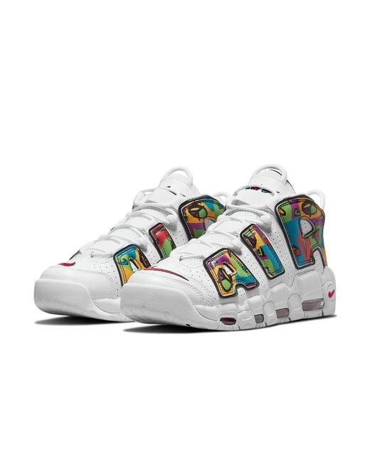 Nike Blue Air More Uptempo 'Peace, Love, Basketball' for men