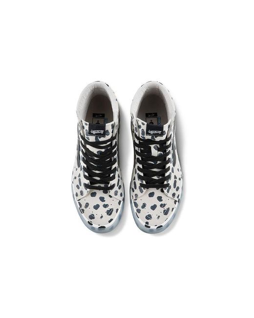 Vans Blue Sk8-Hi Vault Lx 'Dalmatian' for men