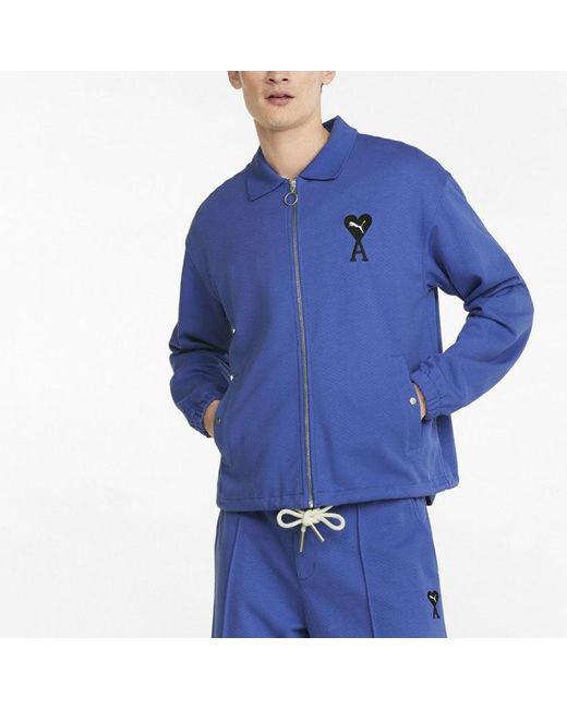 PUMA Blue X Ami Track Full Zip Jacket for men