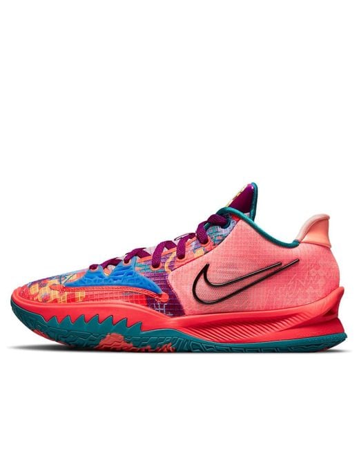 Nike Red Kyrie Low 4 Ep '1 World 1 People' for men