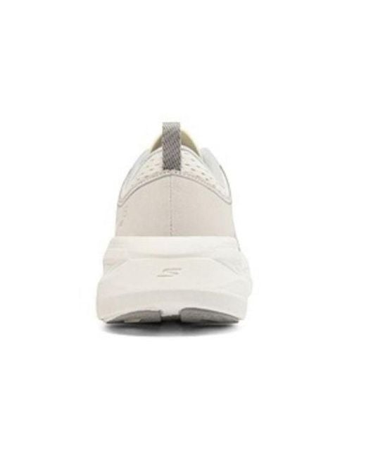 Skechers White (Wmns) Max Cushioning Premier Low-Top Running Shoes