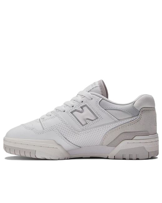 New Balance White (Wmns) 550 Rain Cloud'