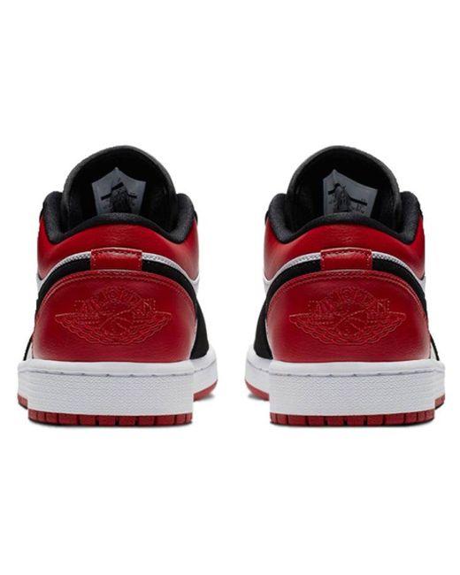 Nike Red 1 Low Toe' for men