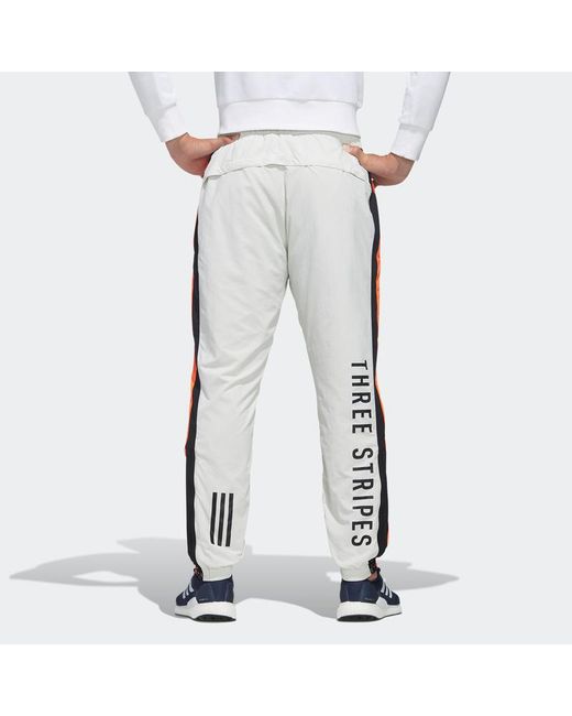 Adidas Gray M Mh Cb Pnt Stripe Loose Sports Pants for men