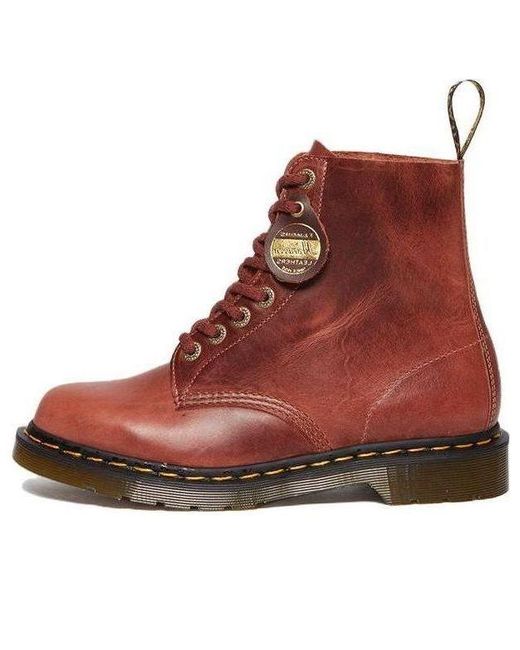 Dr. Martens Red 1460 Pascal Made