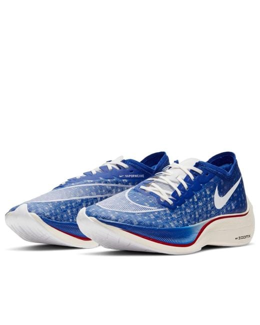 Nike Blue Zoomx Vaporfly Next% Ribbon Sports' for men