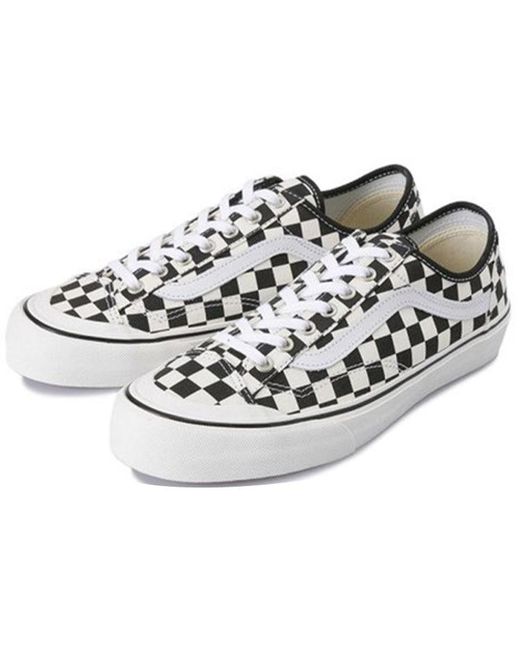 Vans White Style 36 Decon Sf 'Checker' for men