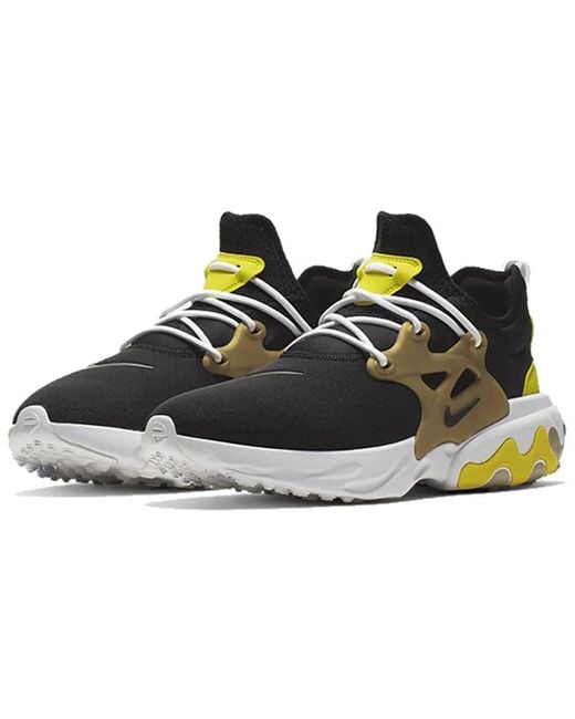 Nike Yellow React Presto 'Brutal Honey' for men