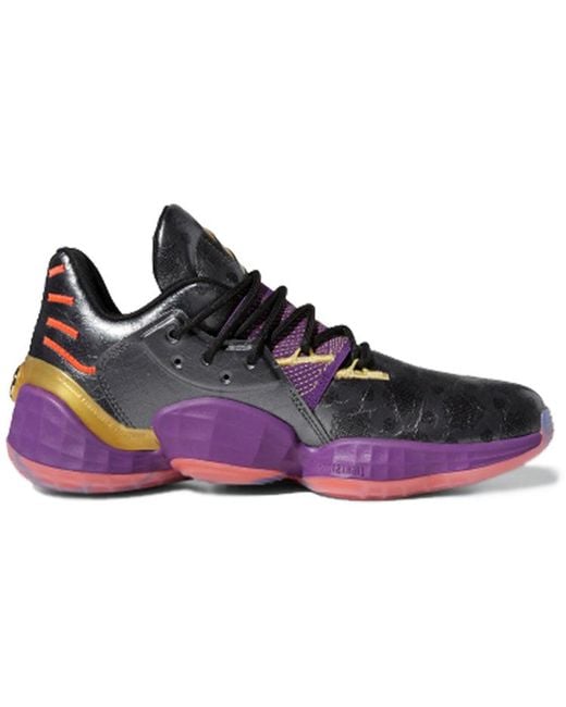 Adidas Purple Harden Volume 4 Gca 'Five Generals' for men