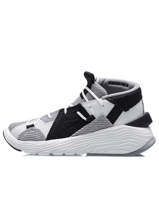 Li-ning Black (Wmns) Kung Fu Winterized Sports Shoes