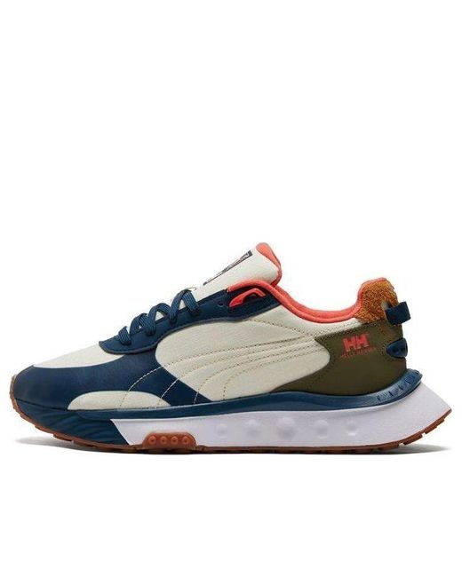 PUMA Blue Helly Hansen X Wild Rider 'Intense Asparagus' for men