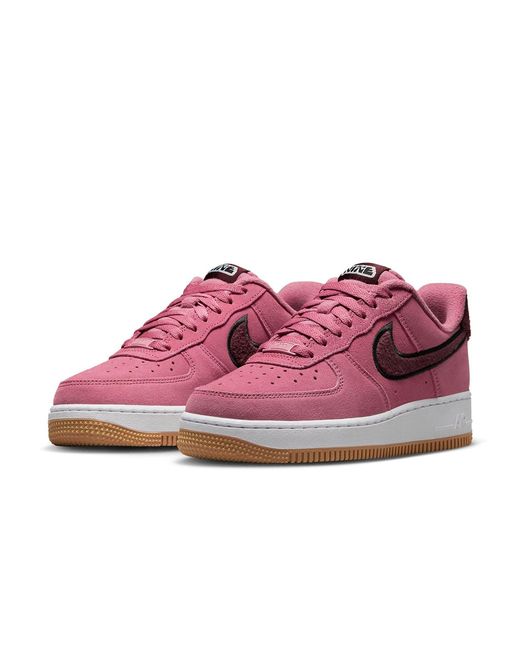 Nike Purple (Wmns) Air Force 1 Low '07 Se 'Desert Berry Gum Fleece'